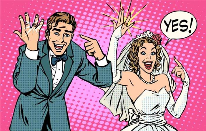 ein Mann macht keinen Heiratsantrag