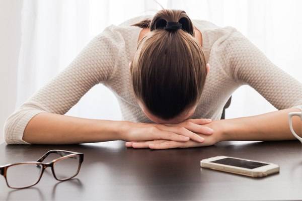 Symptome von emotionalem Burnout