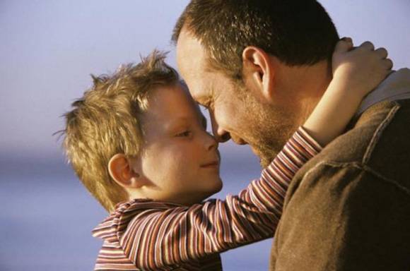 Der Vater und sein Sohn.