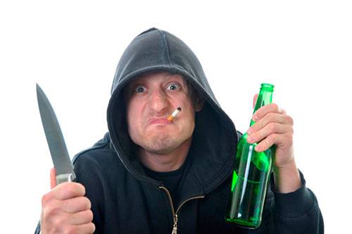 Alkoholische Aggression bei Männern