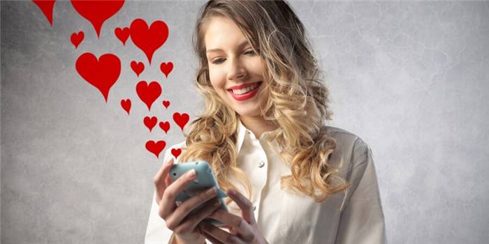 Manifestation der Liebe einer Frau