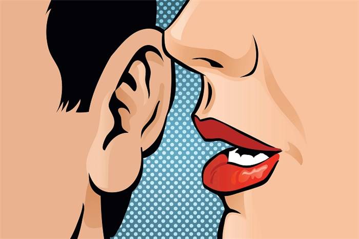 In your ear.