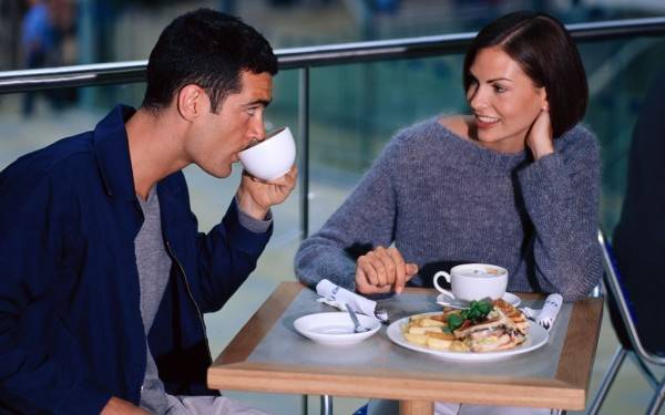 In einem Kaffeehaus