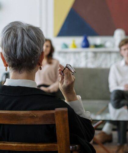 Besuch beim Psychologen