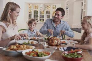 Gemeinsames Familienessen