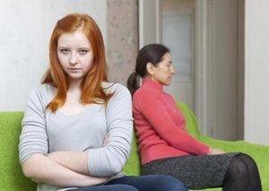 ein Streit zwischen Frauen