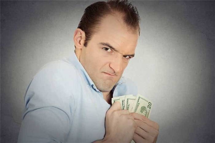 Wenn ein Mann seiner Frau kein Geld gibt