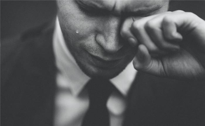 Pessimistische Person