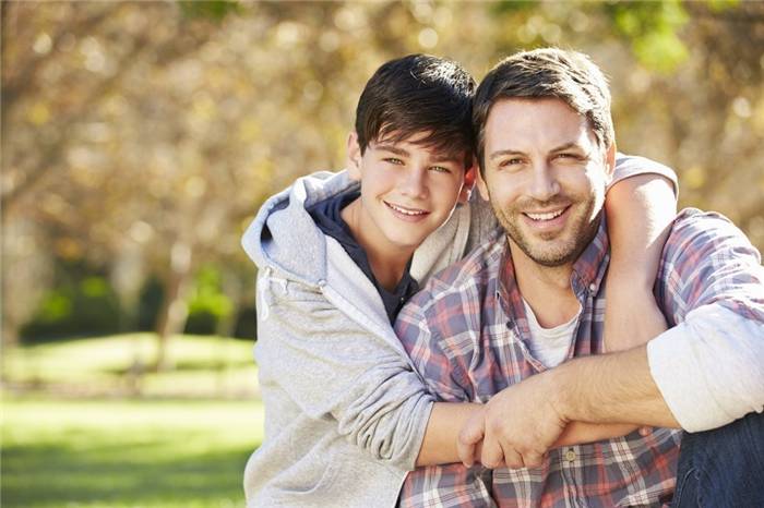 Vater-Kind-Liebe