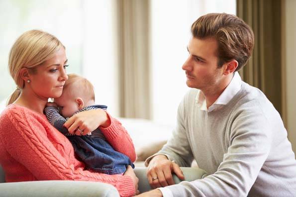 Mutter, Vater und Kind